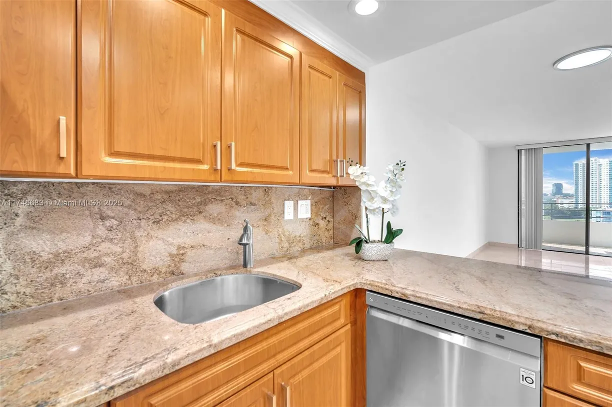 South Florida Real Estate | View 500 Three Islands Blvd, 816 | 1 Bed, 1 Bath