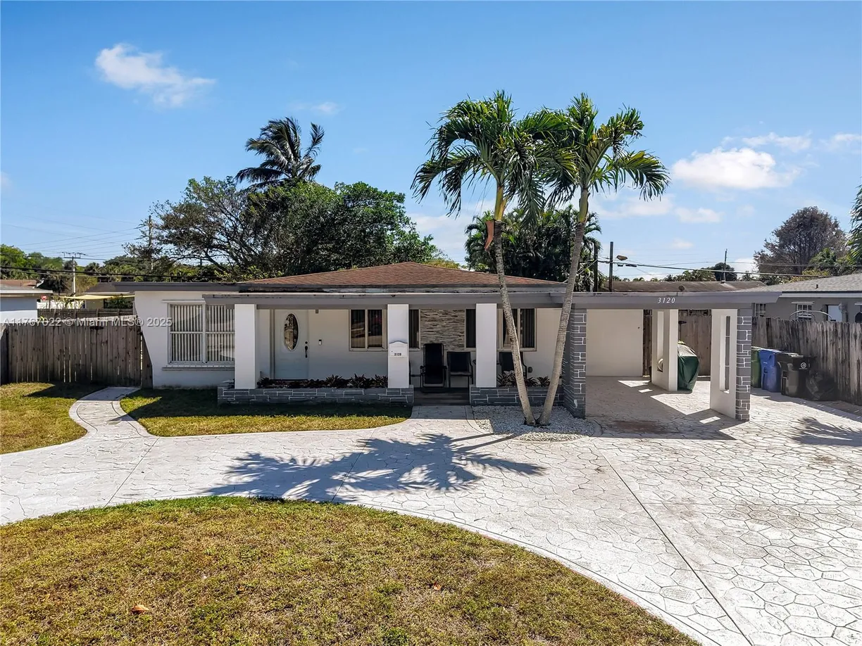 South Florida Real Estate | View 3120 SW 17th St | 3 Beds, 2 Baths