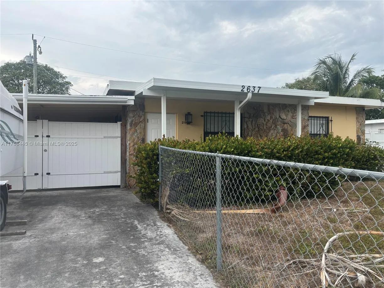 South Florida Real Estate | View 2637 NW 7th St | 2 Beds, 1 Bath