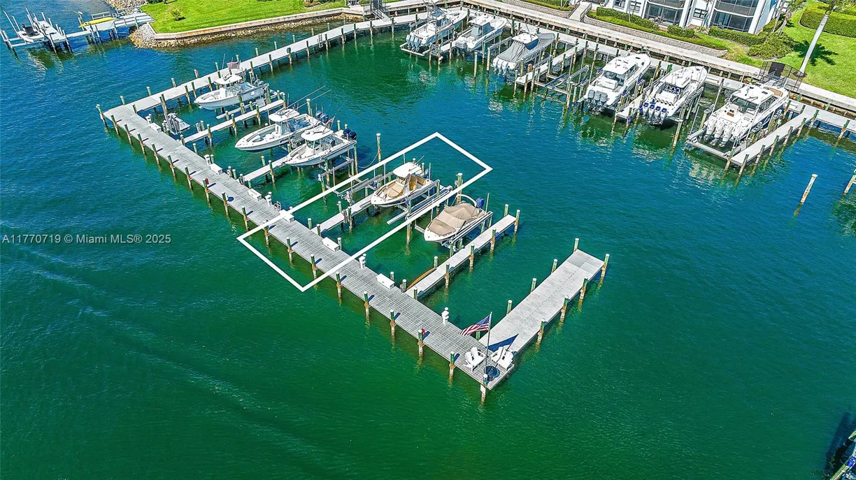 South Florida Real Estate | View 1015 S Bay Colony Drive S, & Slip 17 | Listing