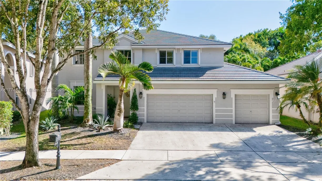 South Florida Real Estate | View 3703 Vista Way | 5 Beds, 3 Baths