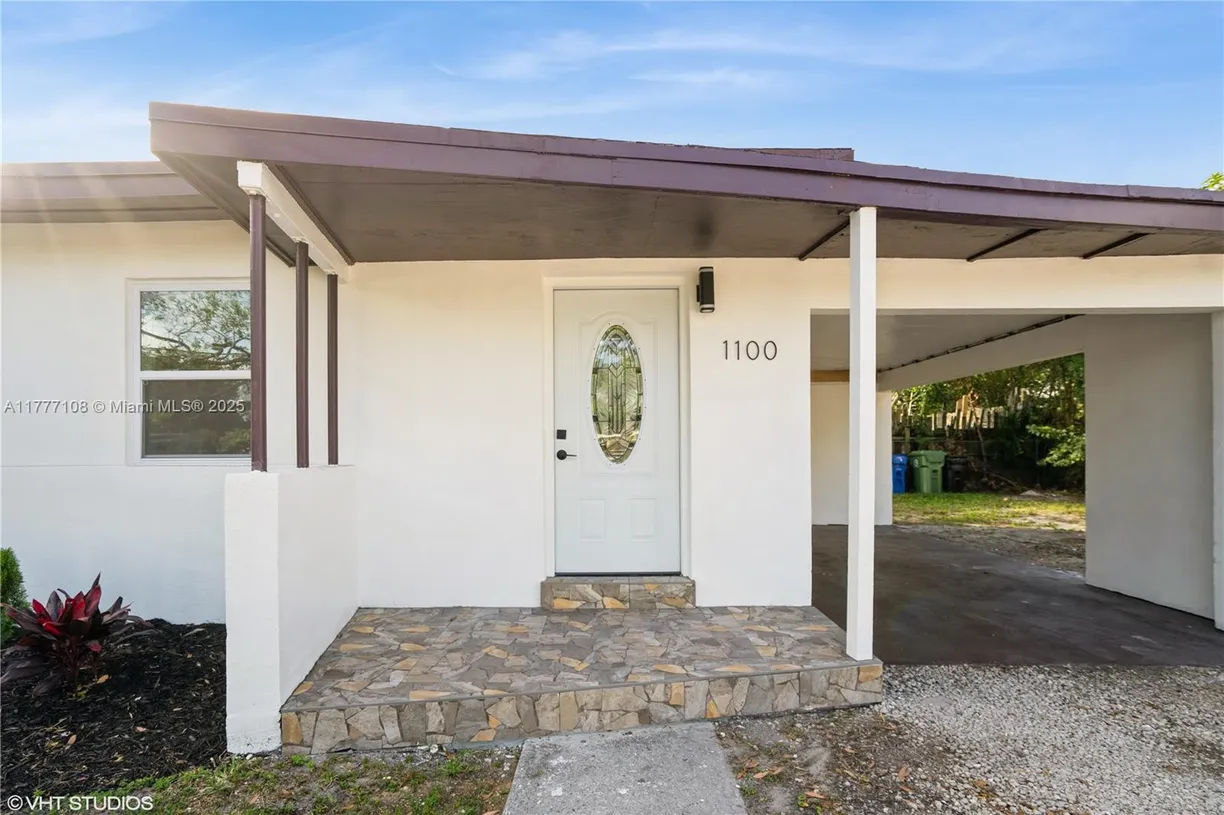 South Florida Real Estate | View 1100 NW 12th St | 2 Beds, 1 Bath