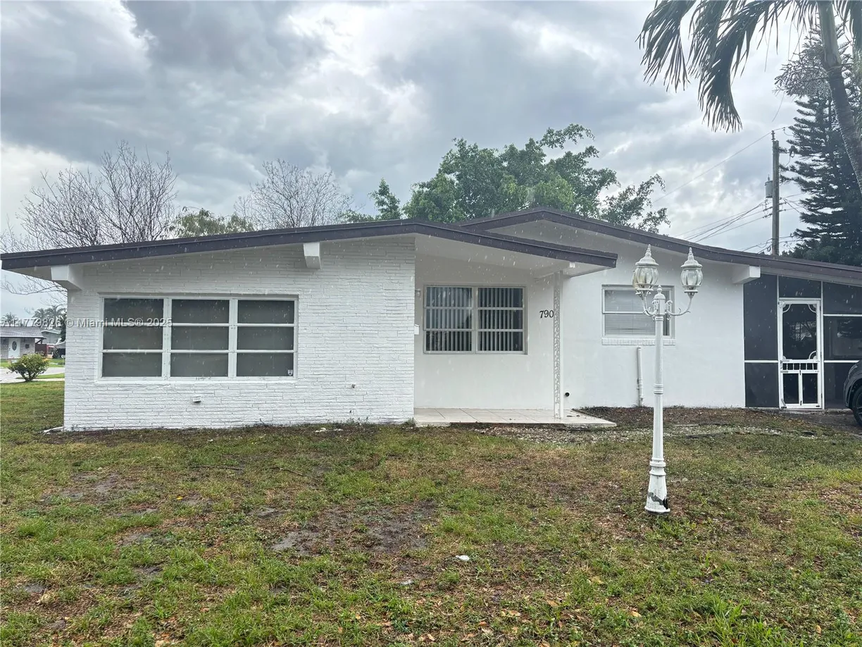 South Florida Real Estate | View 7900 NW 16th St | 3 Beds, 1 Bath