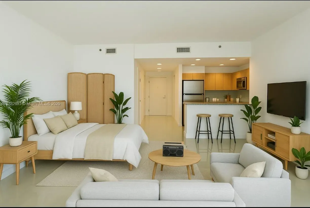 South Florida Real Estate | View 1050 Brickell Ave, 2406 | 1 Bath