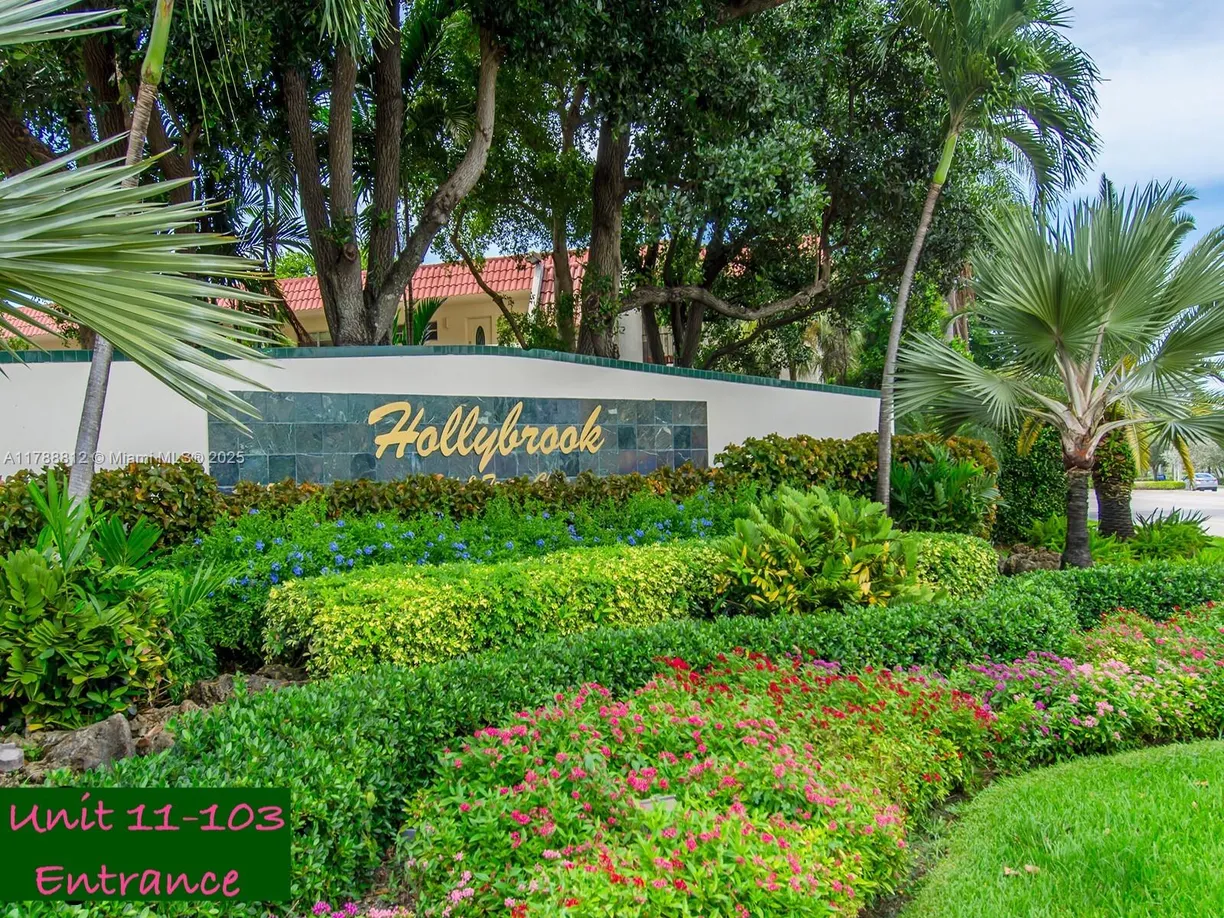 South Florida Real Estate | View 9410 N HOLLYBROOK LAKE DR, 103 | 2 Beds, 2 Baths