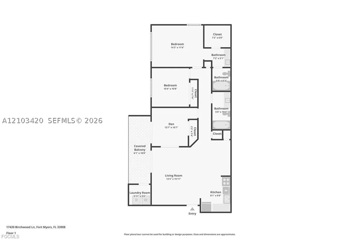 17420 BIRCHWOOD LN #5, Fort Myers, FL 33908 Property for sale