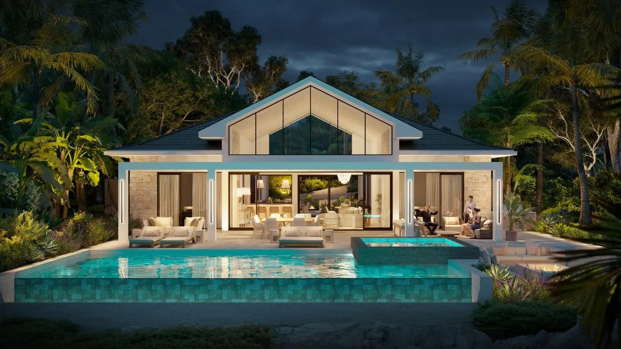 Turks and Caicos Real Estate | View VILLAS AT BLUE MOUNTAIN, V2 | Listing