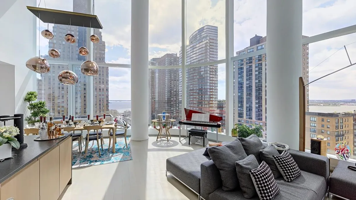 New York City Real Estate | View 50 West Street, 11C | 3 Beds, 4 Baths