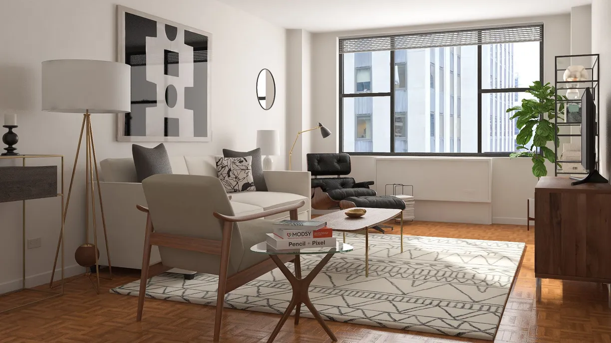 New York City Real Estate | View 211 West 56th Street, E19 | 1 Bed, 1 Bath