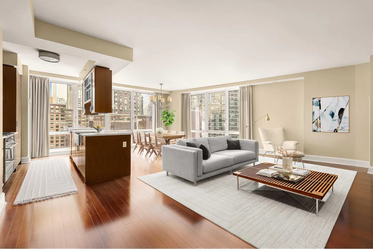 New York City Real Estate | View 60 Riverside Boulevard, 1412 | 3 Beds, 4 Baths