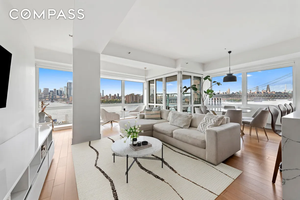 New York City Real Estate | View 446 Kent Avenue, 14A | 3 Beds, 2 Baths