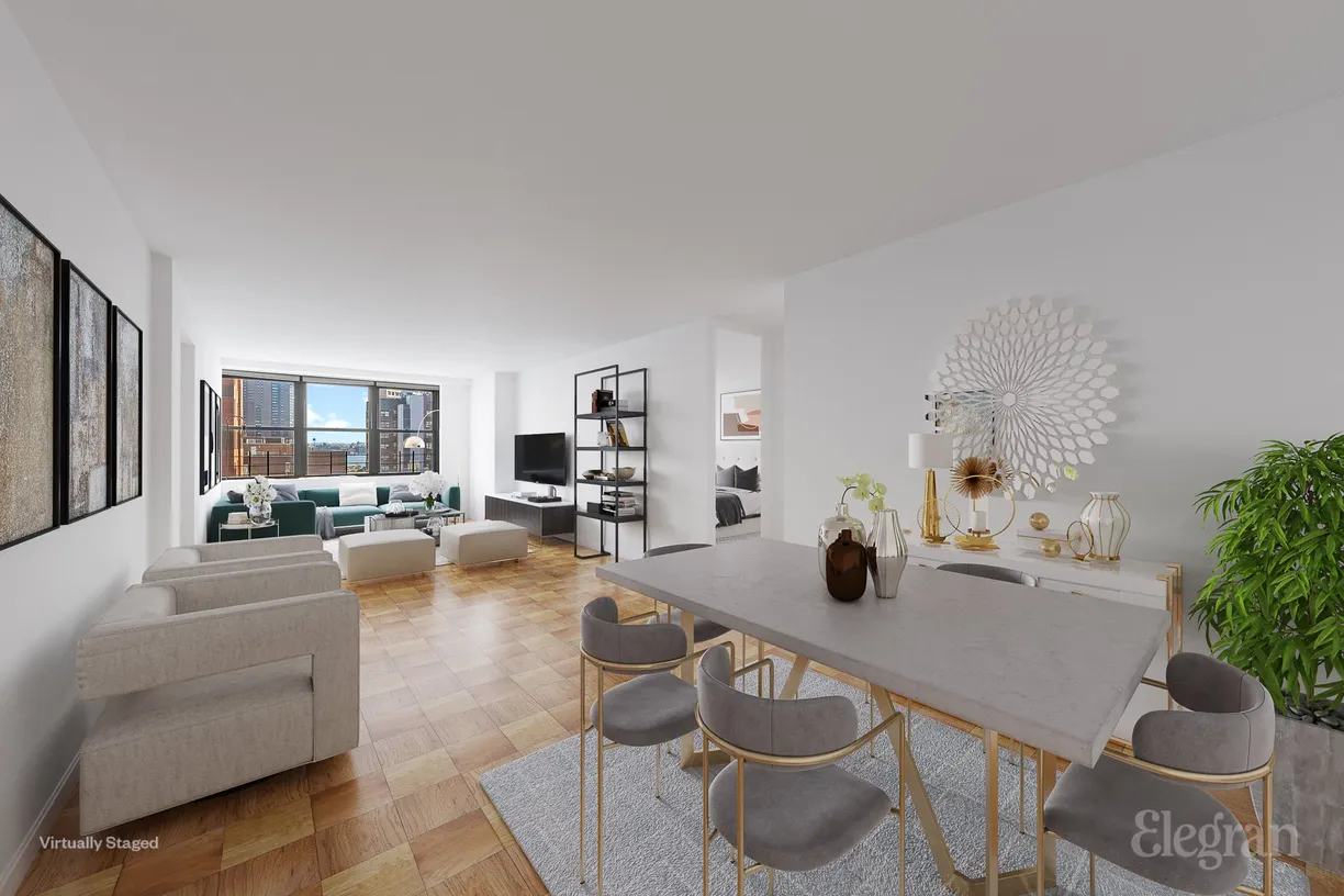 New York City Real Estate | View 245 East 25th Street, 10C | 2 Beds, 1 Bath
