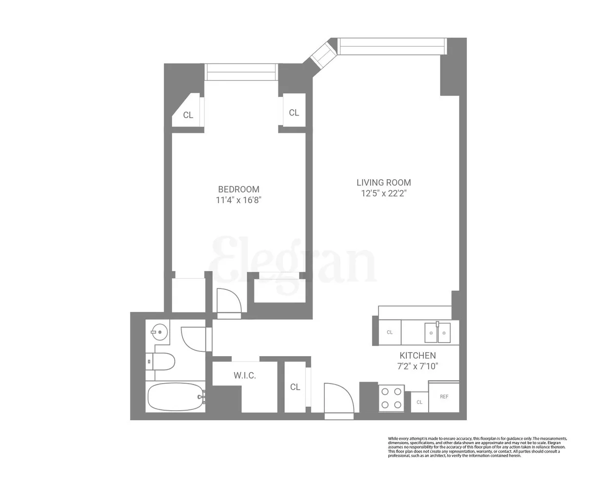 New York City Real Estate | View 630 1st Avenue, 31G | Floorplan