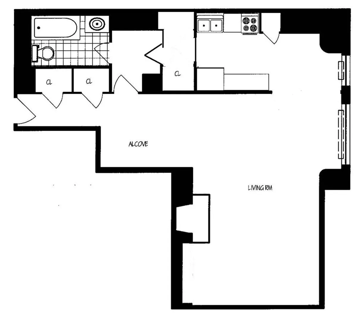 New York City Real Estate | View 40 Central Park S, 12E | Floorplan
