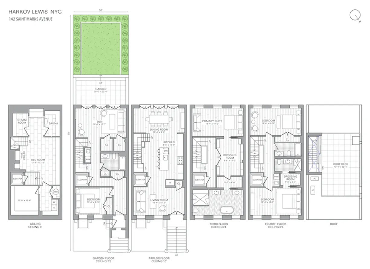 New York City Real Estate | View 142 St Marks Avenue, NA | Floorplan