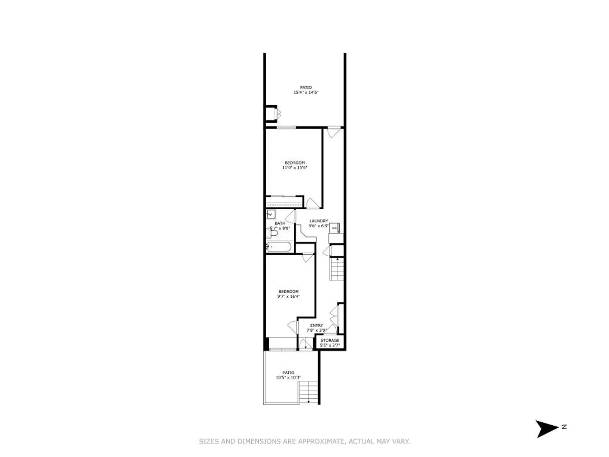 New York City Real Estate | View 30 A Gunther Place | Floorplan 1