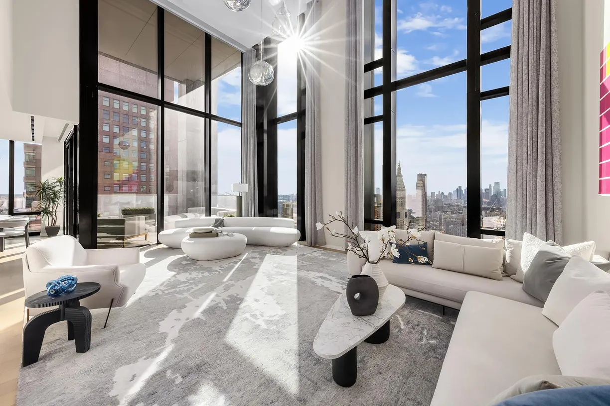 New York City Real Estate | View 277 5th Avenue, 46B | 3 Beds, 4 Baths