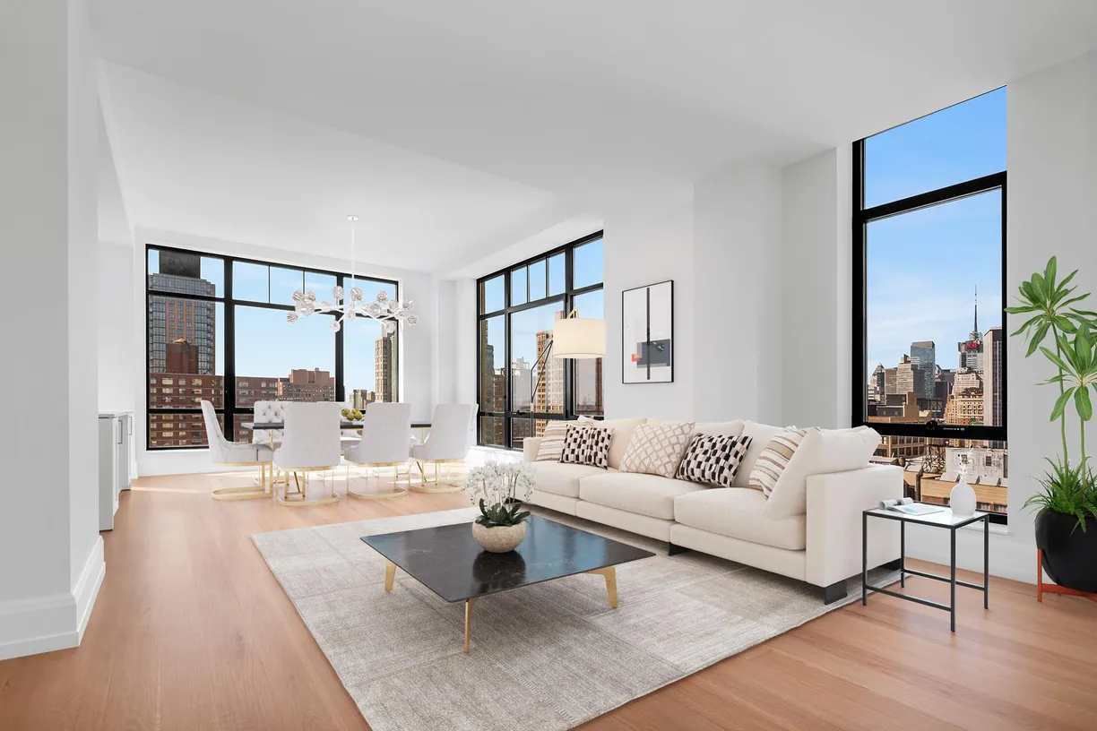 New York City Real Estate | View 10 Madison Square W, 20A | 2 Beds, 3 Baths