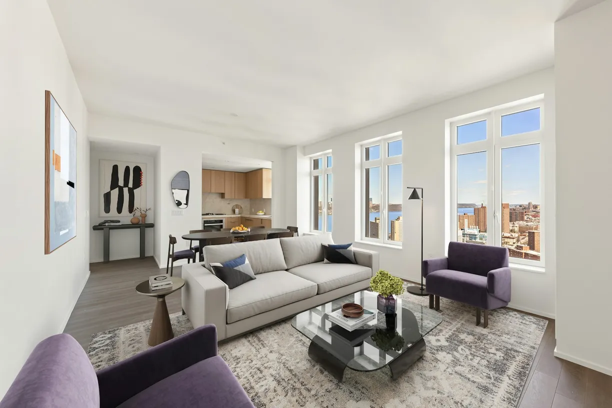 New York City Real Estate | View 543 W 122nd Street, 27A | 3 Beds, 3 Baths