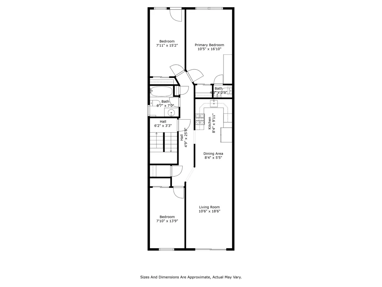 New York City Real Estate | View 14 Bay 28th Street | Floorplan 2