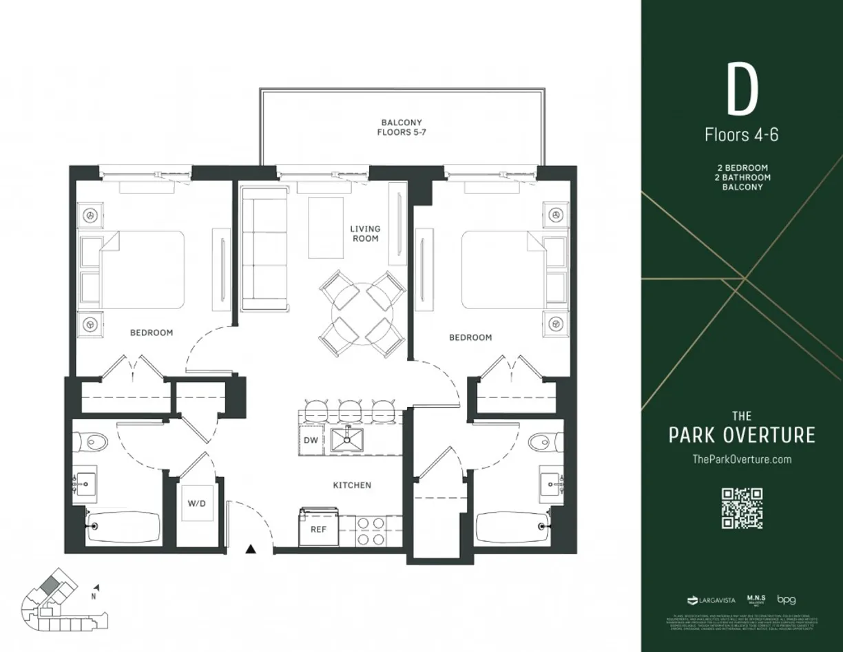 New York City Real Estate | View 4568 Broadway, 4D | Floorplan