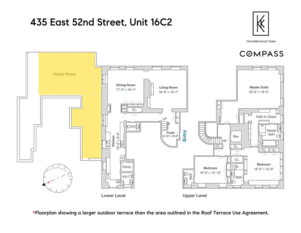 New York City Real Estate | View 435 E 52nd Street, 16C2 | Floorplan