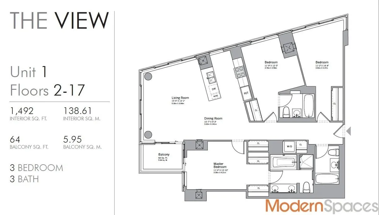 New York City Real Estate | View 46-30 Center Boulevard, 401 | Floorplan