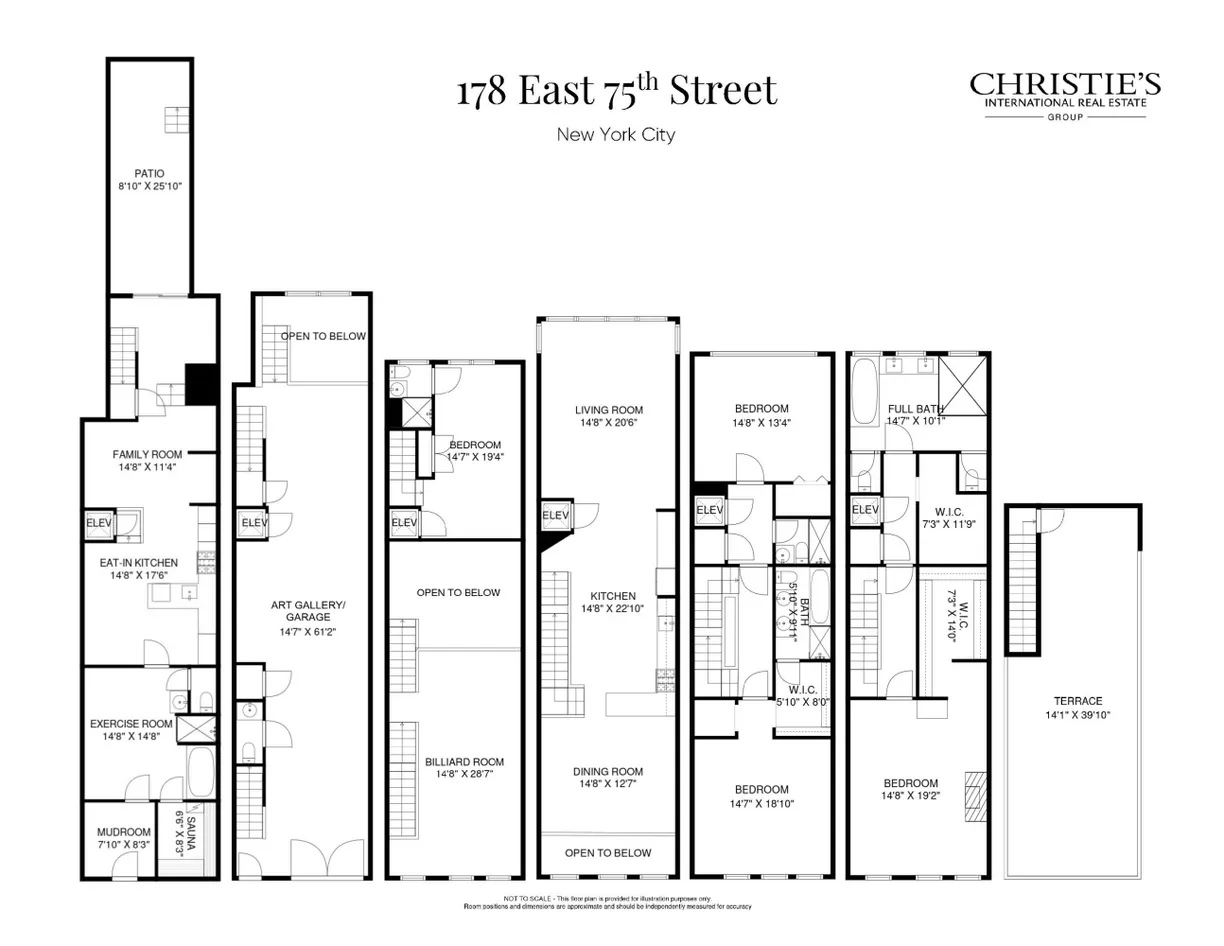 New York City Real Estate | View 178 E 75th Street | Floorplan