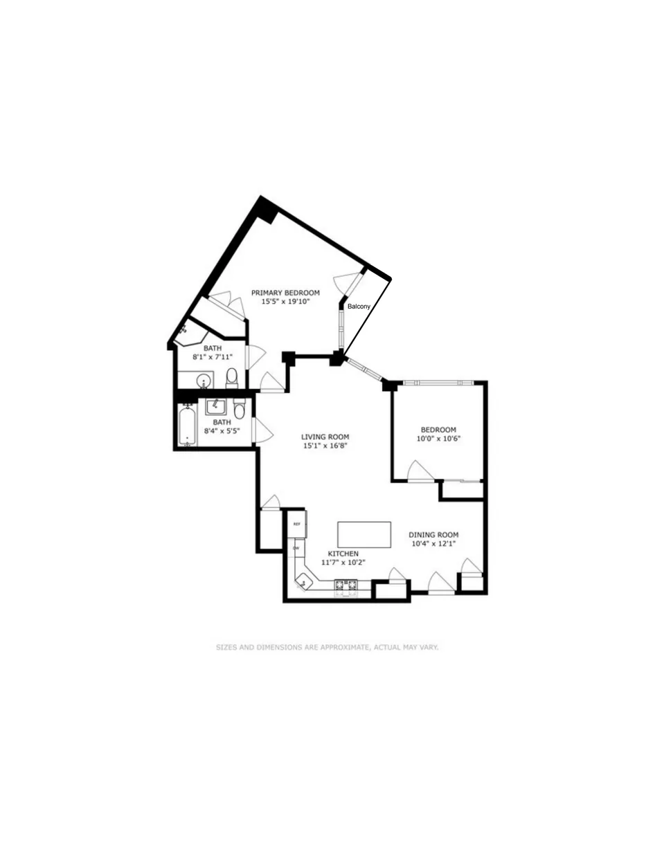 New York City Real Estate | View 163 St Nicholas Avenue, 5A | Floorplan 2