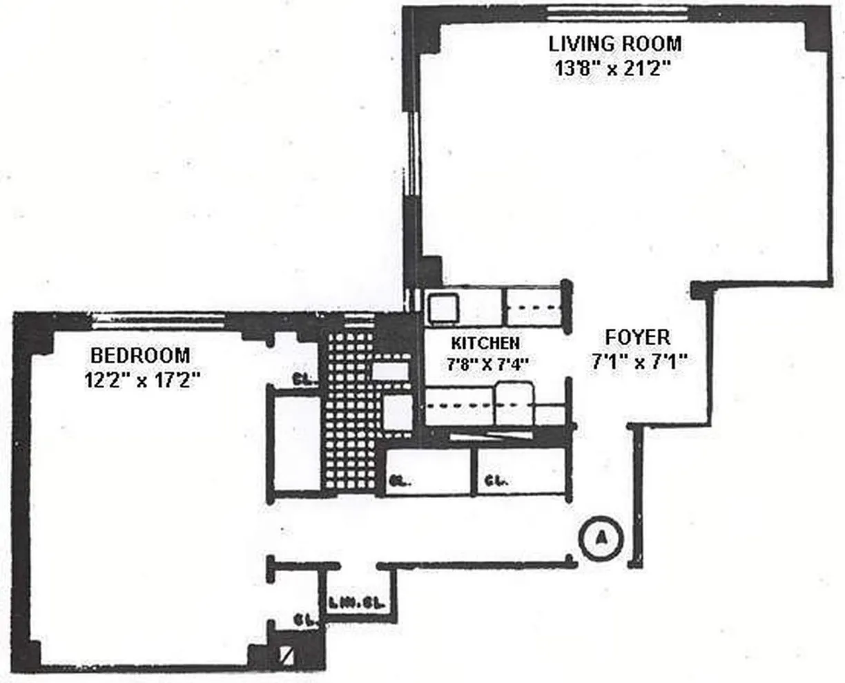New York City Real Estate | View 310 Lexington Avenue, 2A | Floorplan