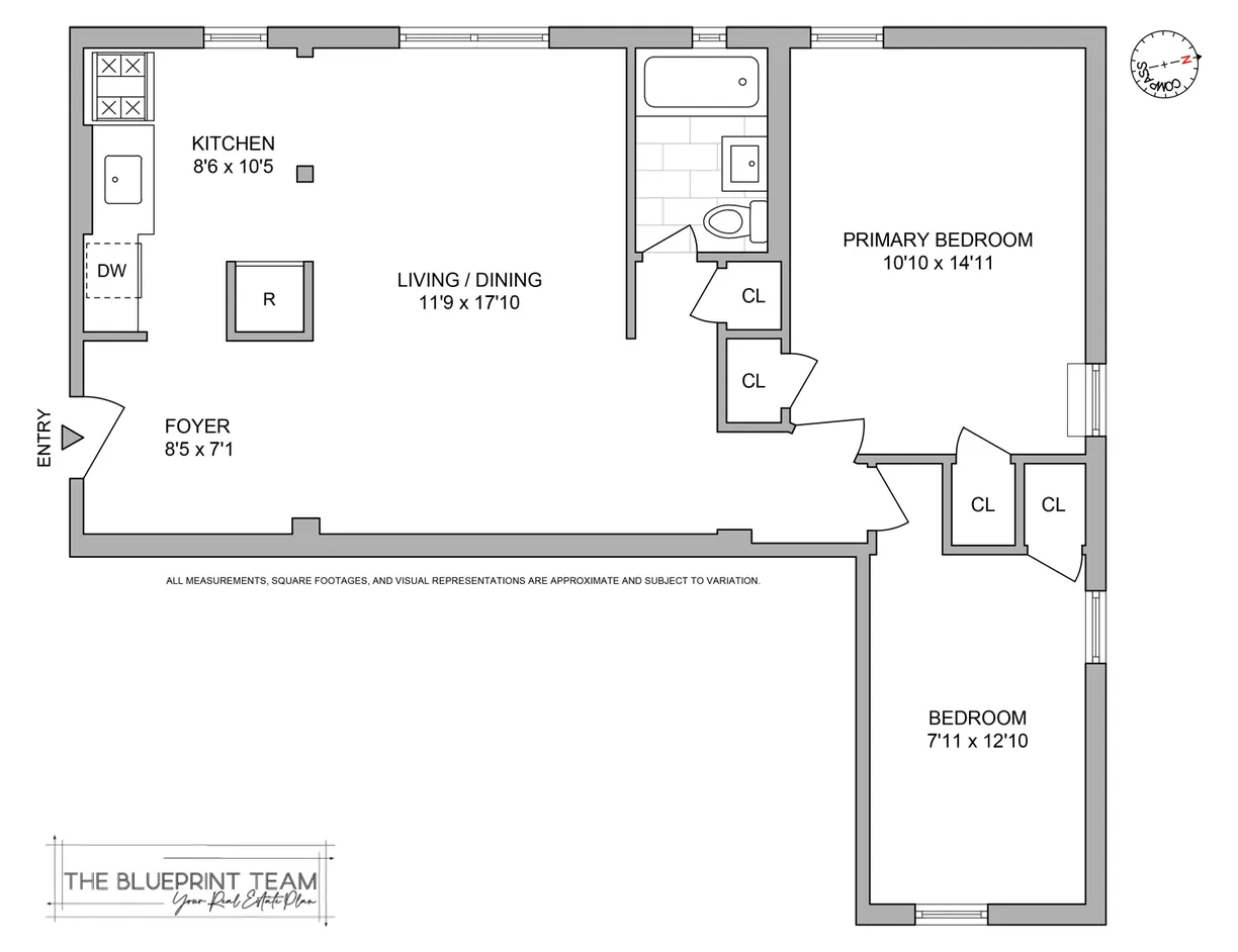 New York City Real Estate | View 35-50 75th Street, 5G | Floorplan