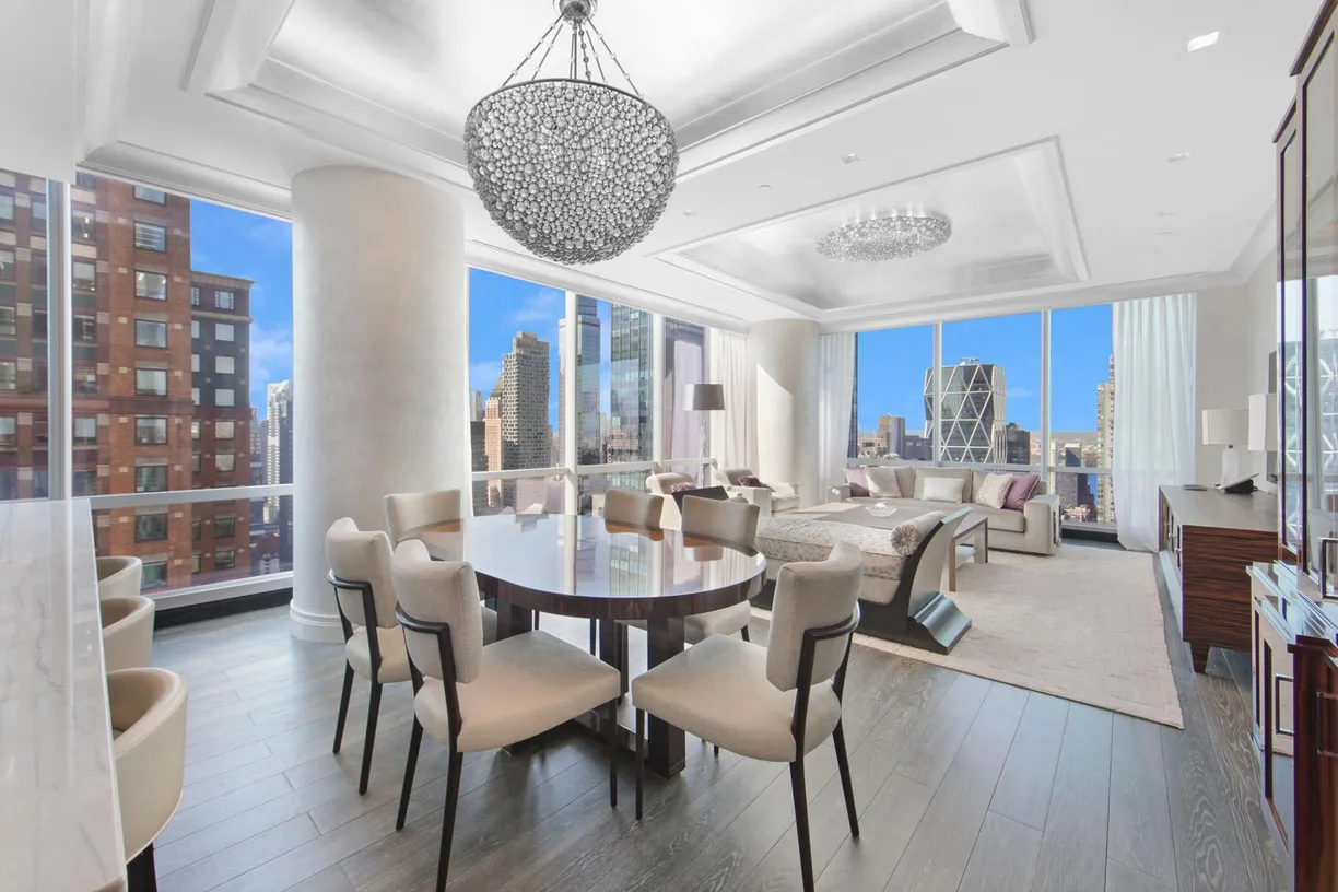 New York City Real Estate | View 157 W 57th Street, 47B | 2 Beds, 3 Baths