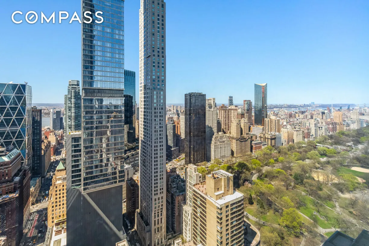 New York City Real Estate | View 157 W 57th Street, 50B | 2 Beds, 3 Baths
