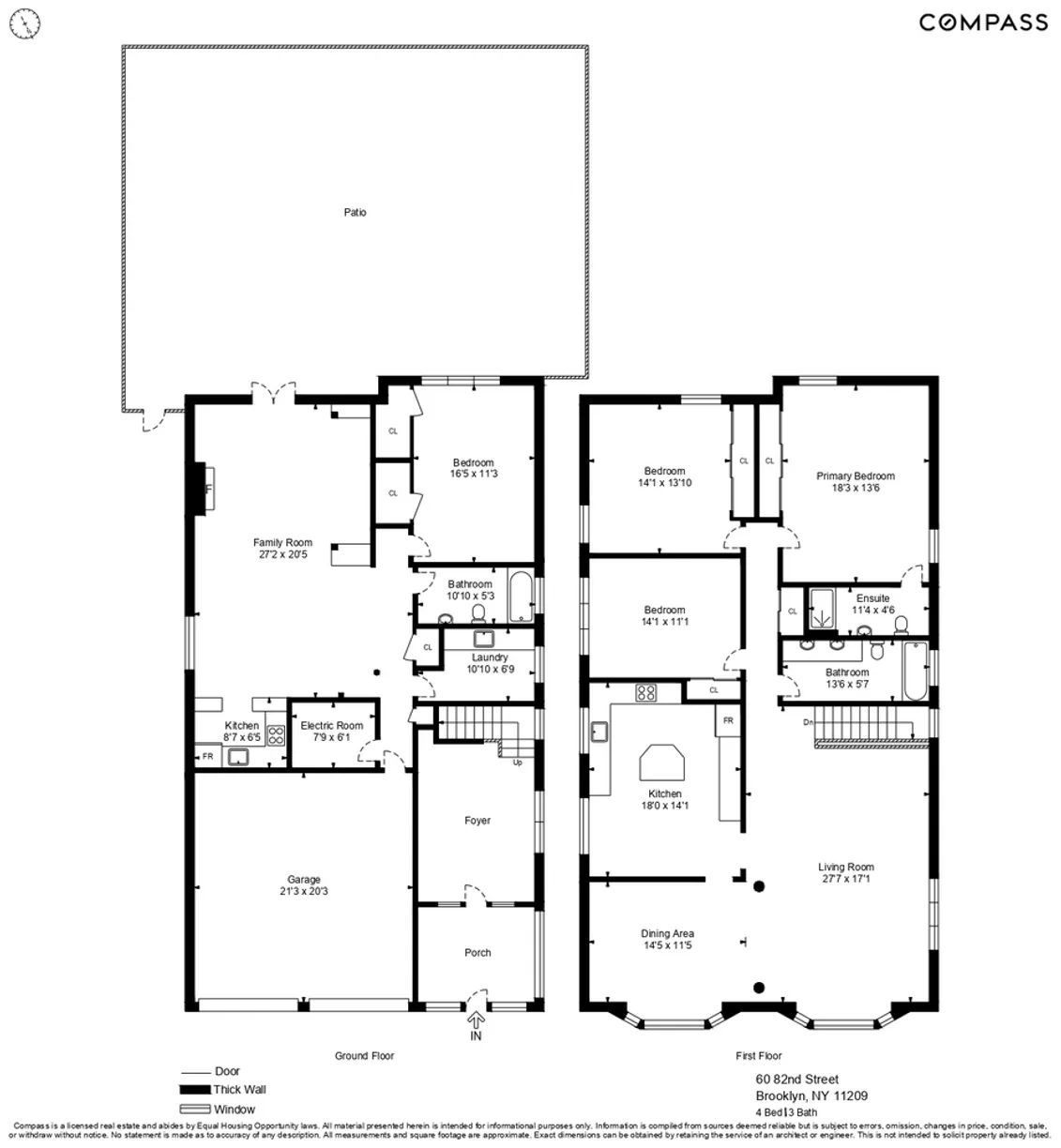 New York City Real Estate | View 60 82nd Street | Floorplan