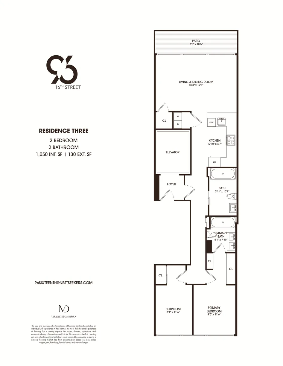 New York City Real Estate | View 96 16th Street, 3 | Floorplan