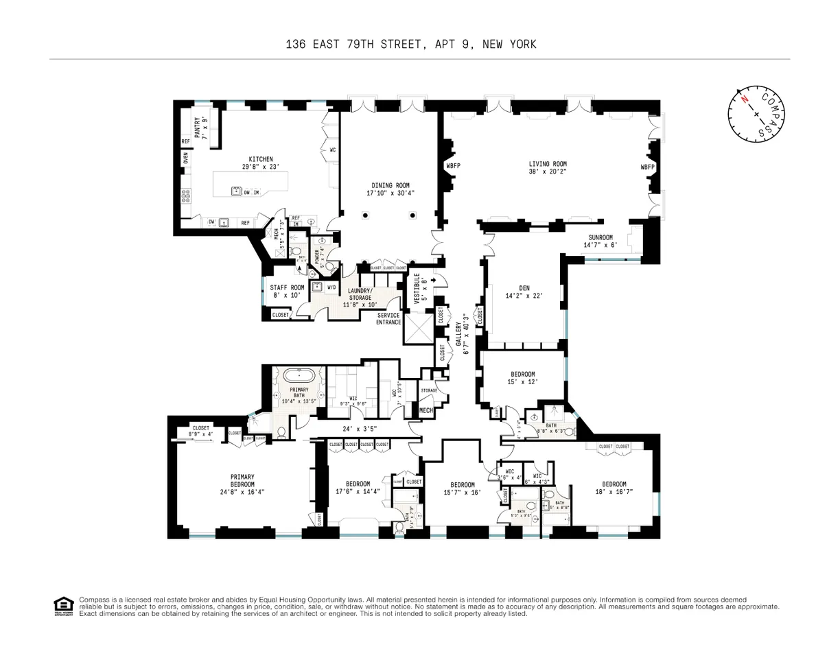 New York City Real Estate | View 136 E 7th Street, 9 | Floorplan
