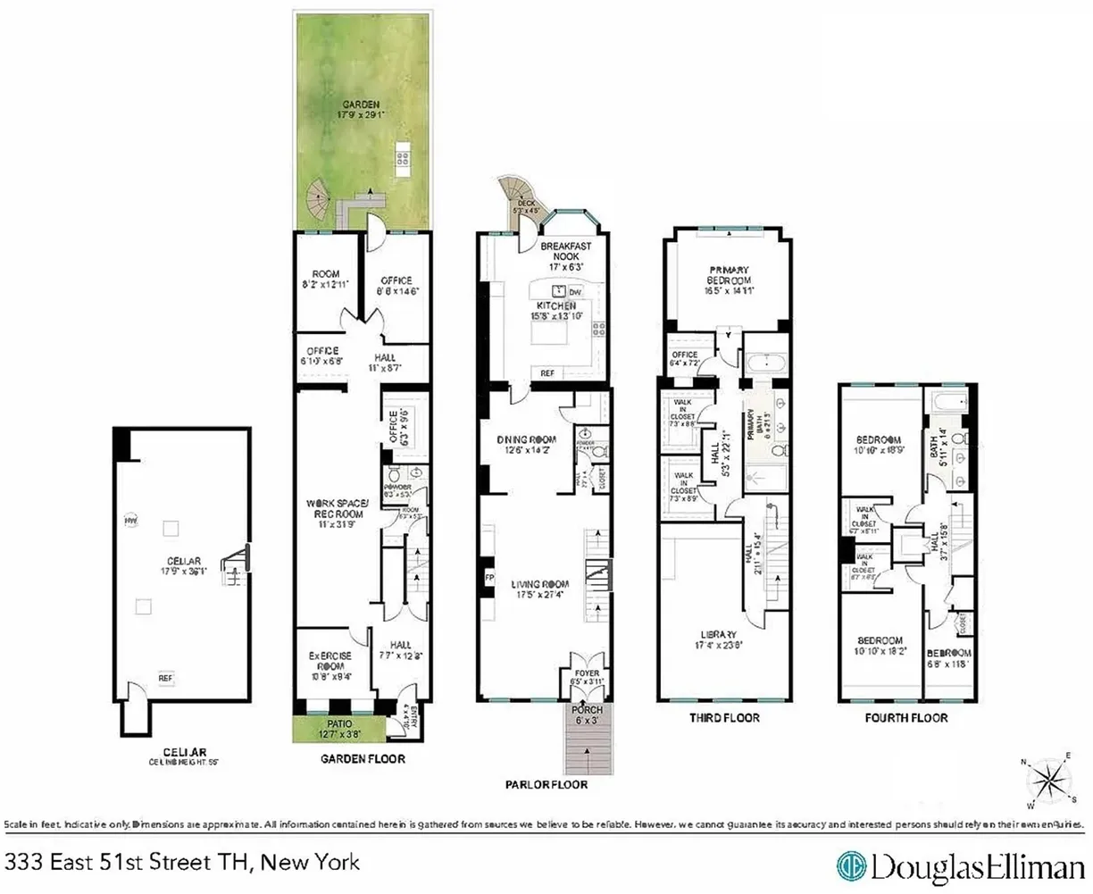 New York City Real Estate | View 333 E 51st Street | Floorplan