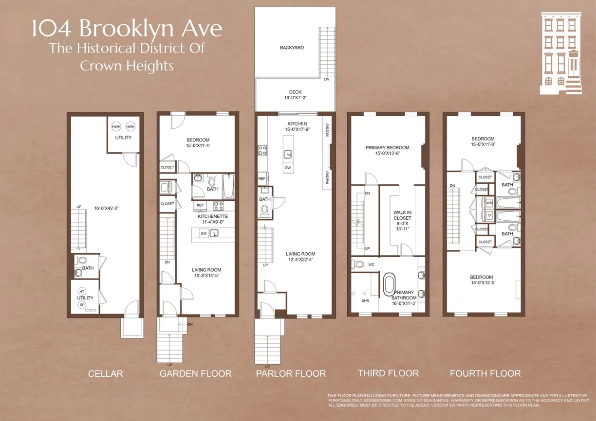 New York City Real Estate | View 104 Brooklyn Avenue | Floorplan
