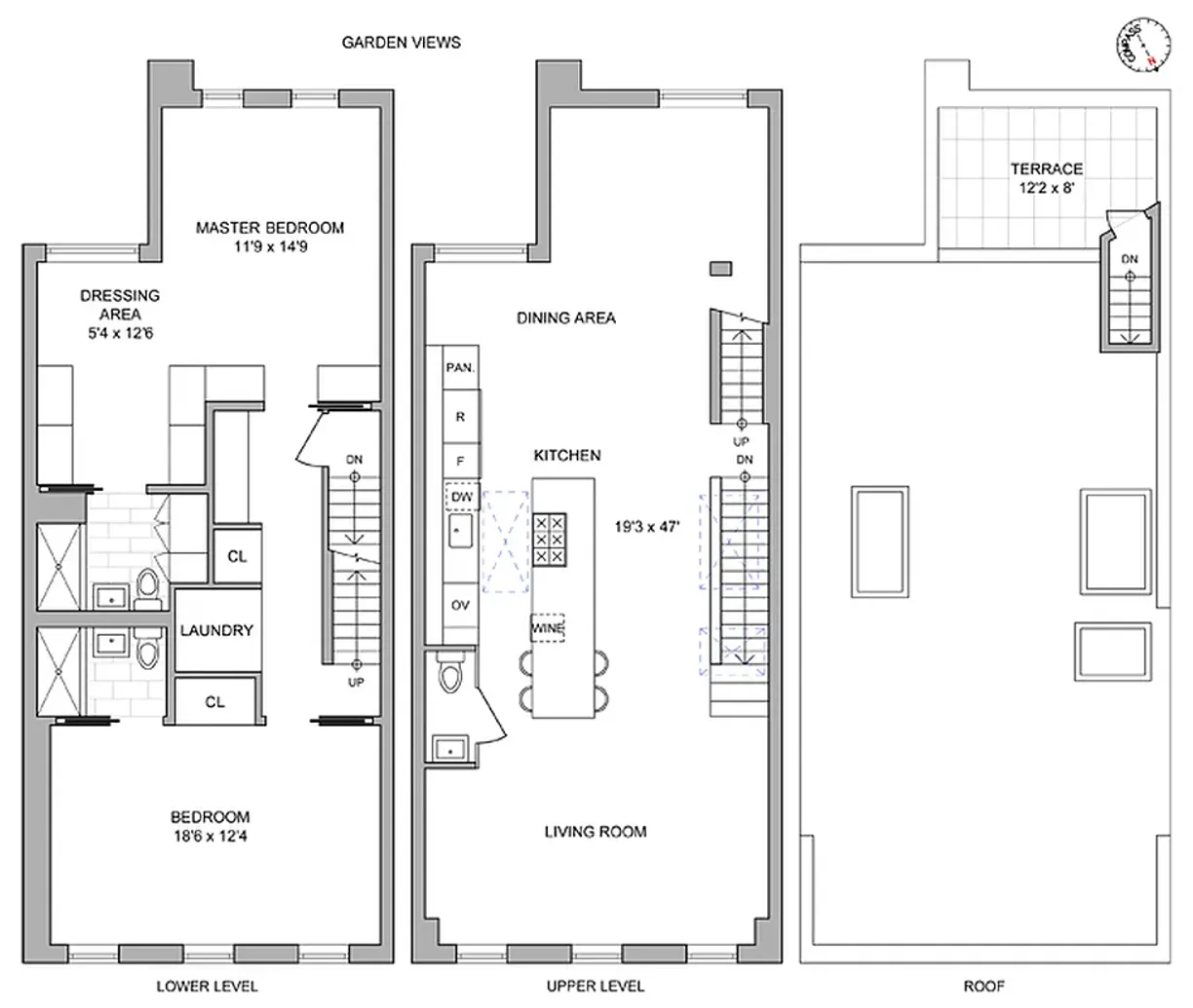 New York City Real Estate | View 410 E 9th Street, 2 | Floorplan 1