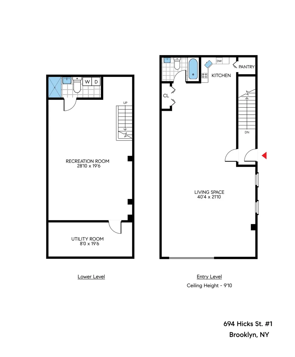 New York City Real Estate | View 694 Hicks Street, 2 | Floorplan