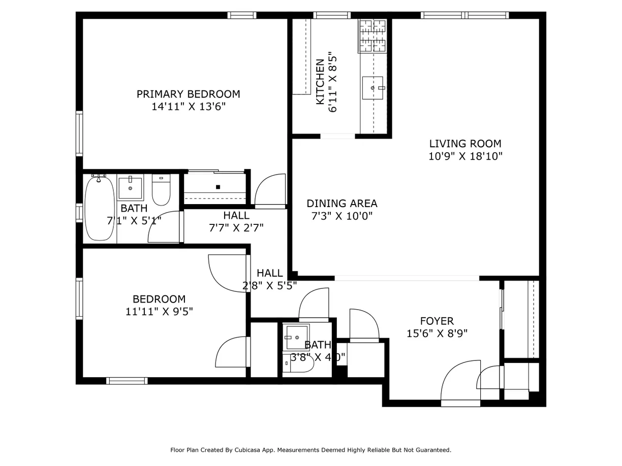 New York City Real Estate | View 33-25 92nd Street, 6H | Floorplan