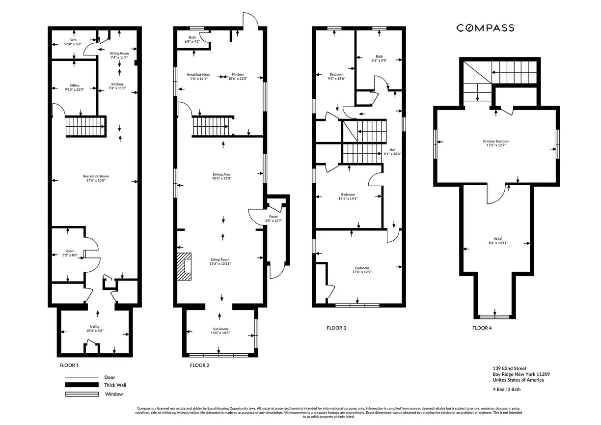 New York City Real Estate | View 139 82nd Street | Floorplan