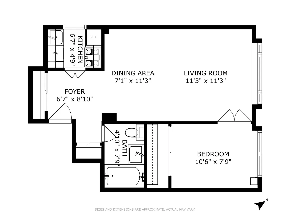 New York City Real Estate | View 435 E 77th Street, 10G | Floorplan