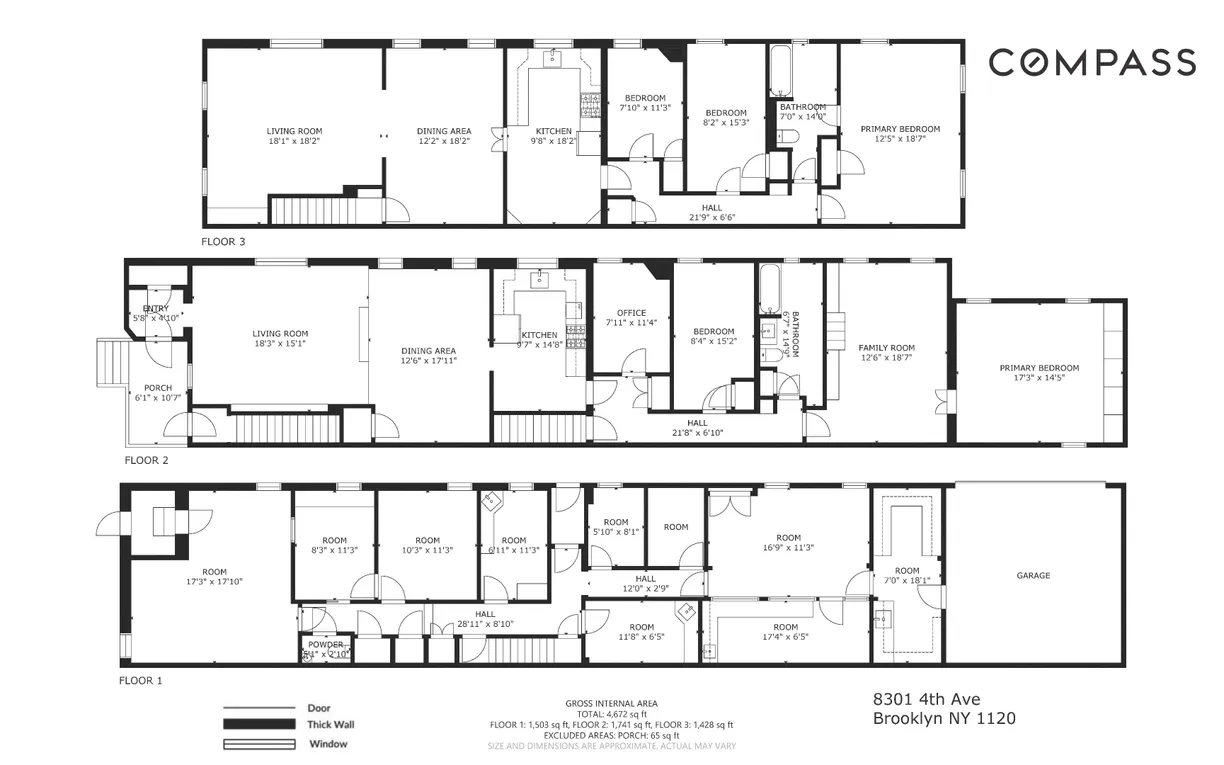 New York City Real Estate | View 8301 4th Avenue | Floorplan 1