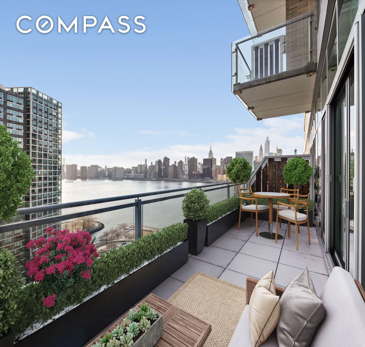 New York City Real Estate | View 46-30 Center Boulevard, PH8 | 2 Beds, 3 Baths