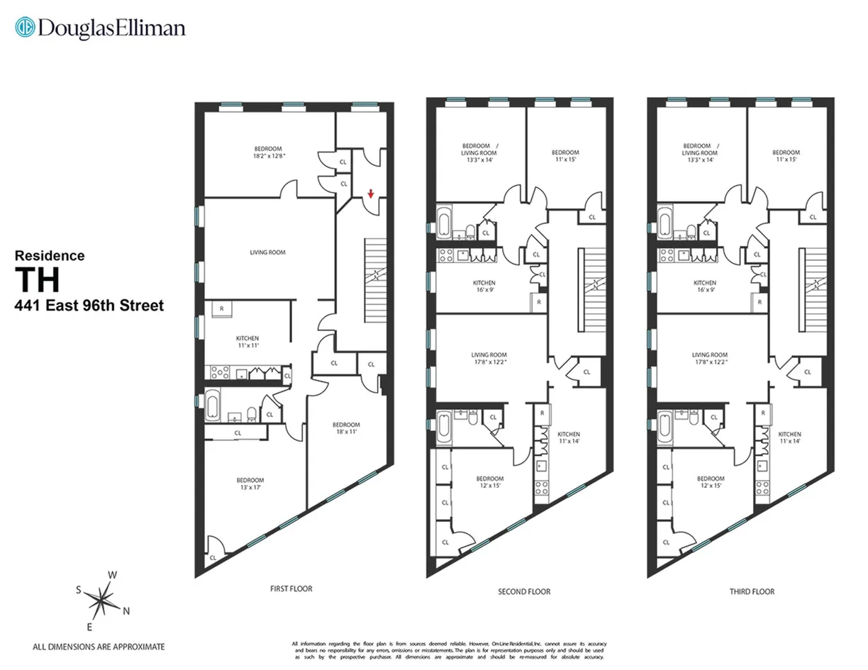 New York City Real Estate | View 441 E 96th Street | Floorplan