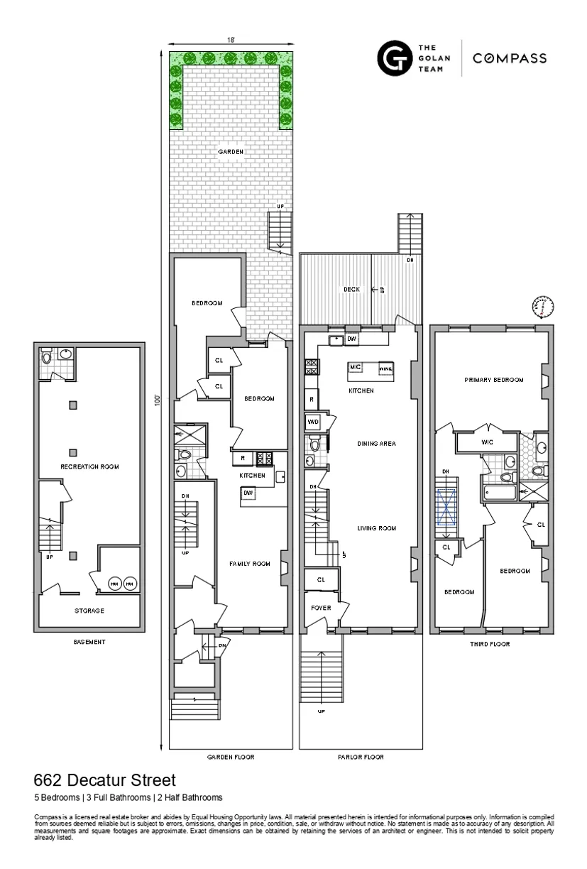 New York City Real Estate | View 662 Decatur Street | Floorplan
