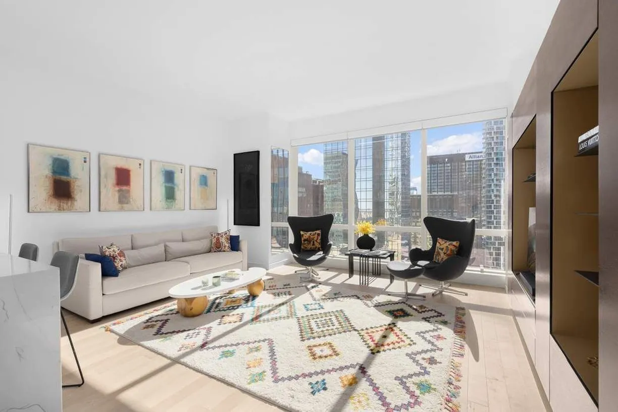 New York City Real Estate | View 230 W 56th Street, 55D | 1 Bed, 2 Baths