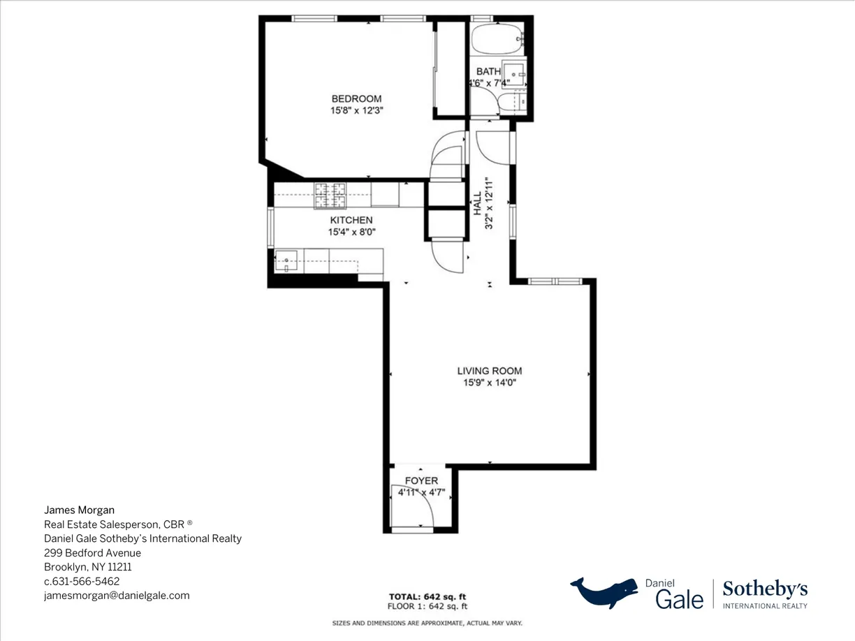 New York City Real Estate | View 35-36 80th Street, 23 | Floorplan 1