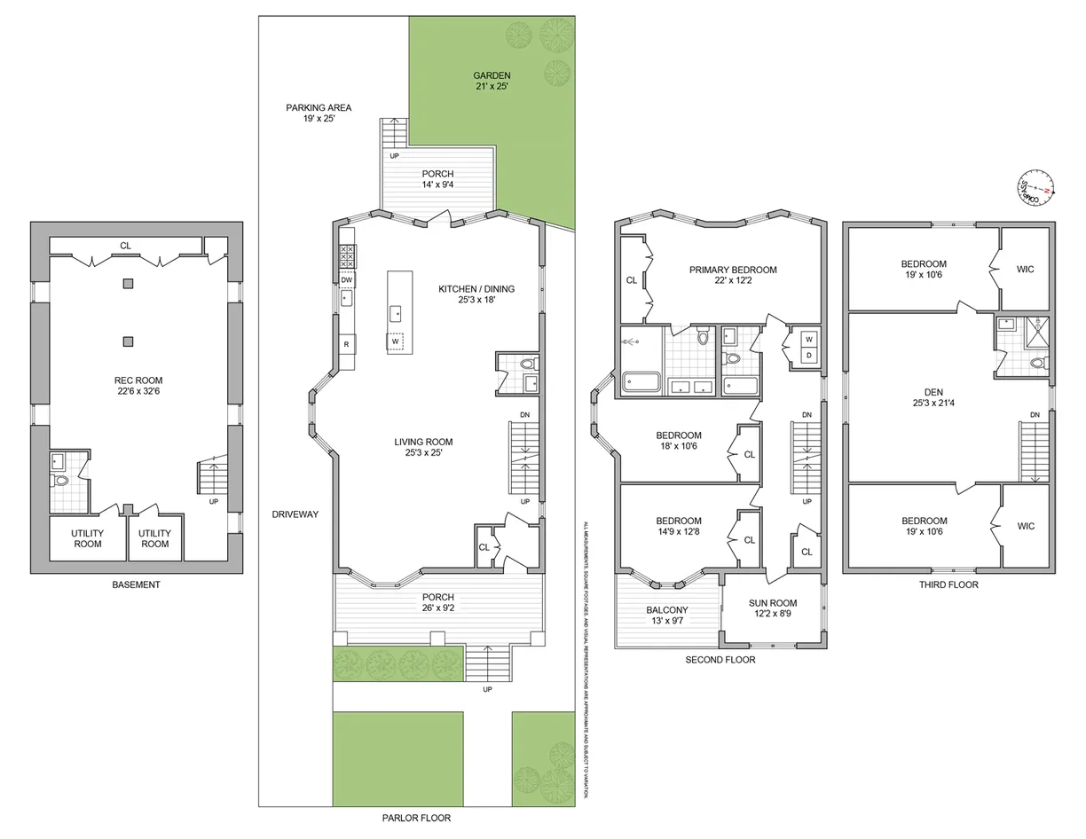 New York City Real Estate | View 728 Westminster Road | Floorplan